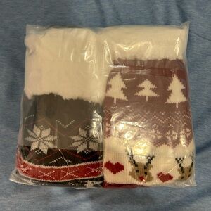 BenSorts Women Winter Thick Slipper Socks with Grippers Non Slip Warm Fuzzy